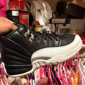 Jordan Black and White Kids Sneakers